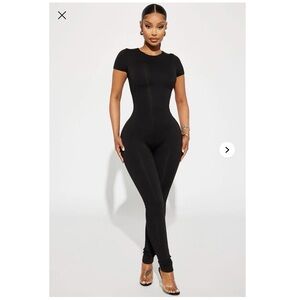 Black Fashion Nova Jumpsuit